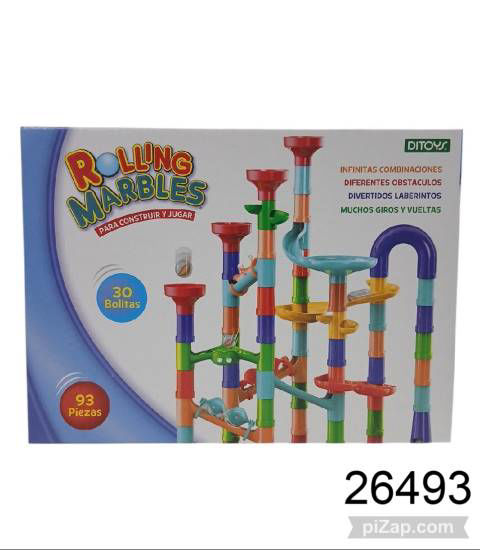 Imagen de ROLLING MARBLES 93 PIEZAS 6.26